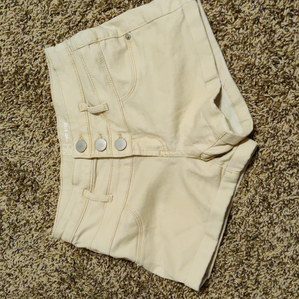 No Boundaries Mid Rise Shorts